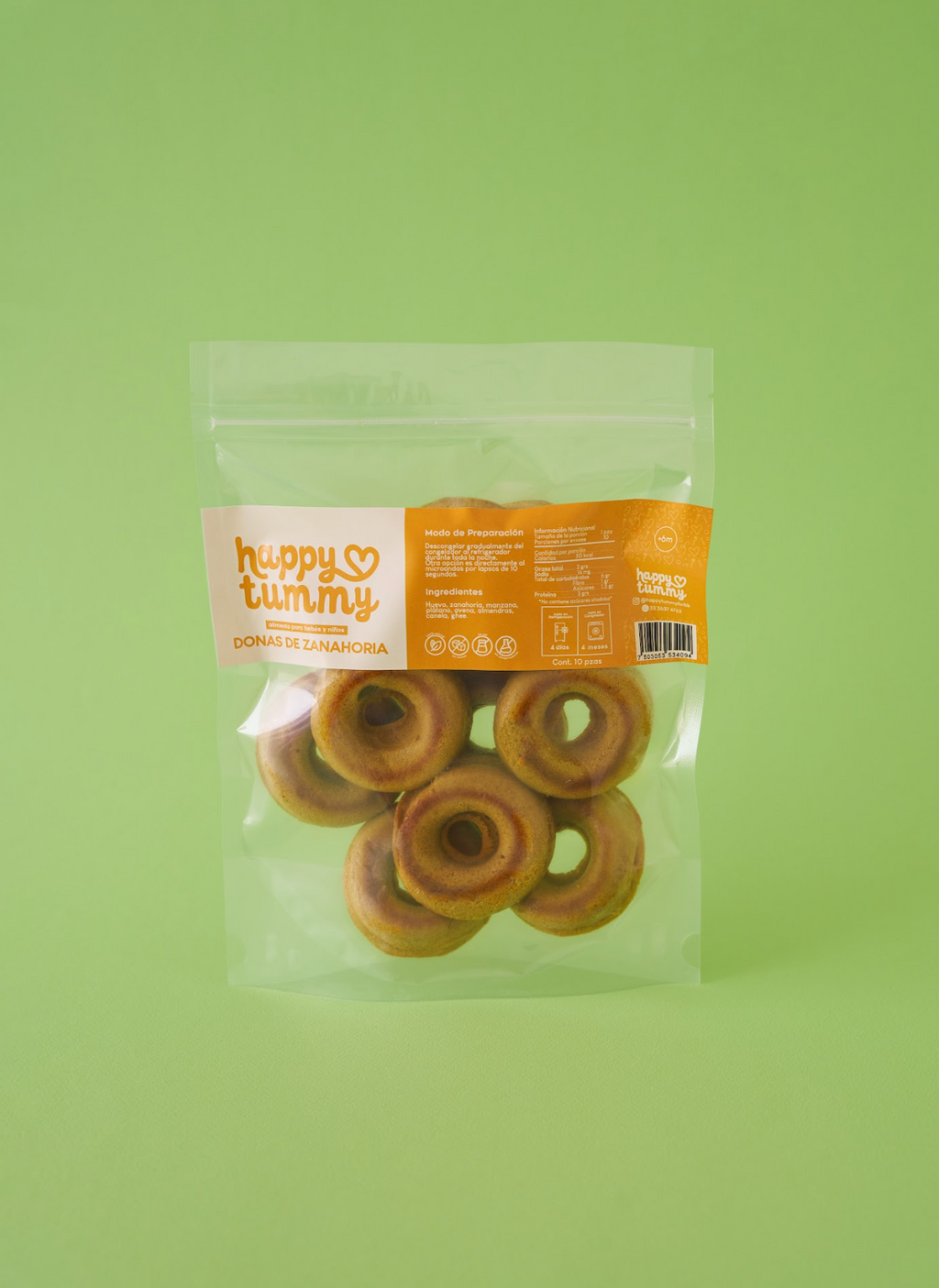 Donas de zanahoria